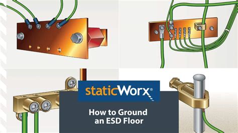 how to ground esd floors